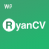 RyanCV - Resume WordPress Theme