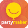 PartyMaker | Event Planner & Wedding Agency WordPress Theme