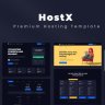 HostX - Premium Hosting Template