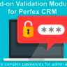 Add-on Password Validation Module for Perfex CRM