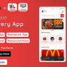 eRestro - Multi Restaurant Flutter App | Food Ordering App with Admin Panel & Restaurant Panel