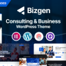 Bizgen - Business Consulting WordPress Theme + RTL