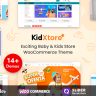 KidXtore - Kids Clothing and Toys Store Elementor WooCommerce WordPress Theme