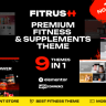 Fitrush - Fitness and Health Supplements WordPress Theme