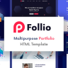 Follio - Multipurpose Portfolio HTML5 Template
