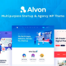 Alvon - Multipurpose Startup & Agency WordPress Theme