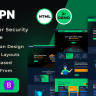 Veepn - VPN & Cloud Services HTML Template