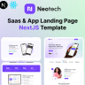 Niotech - Saas & App Landing Page NextJS Template