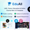 EduAll - Education & Online Course LMS Tutors React Next JS Template