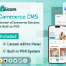 AliCom eCommerce CMS - Complete Single Vendor eCommerce Solution With Built-in POS