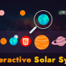 Interactive 3D Solar System