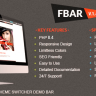 FBar - Responsive PHP Theme Switcher Demo Bar