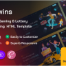 Betwins - Online Crypto Gaming & Lottery Affiliate HTML Template
