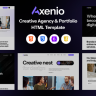 Axenio - Creative Agency and Portfolio HTML Template
