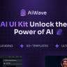 Aiwave AI SaaS Website + Dashboard UI CodeIgniter Kit