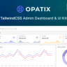 Opatix - Tailwind CSS 3 Admin Layout & UI Kit Template