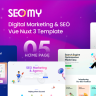 SEOMY - Digital Marketing & SEO Agency Vue Nuxt 3 Template