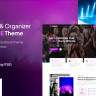 Evenizer – Event Planner & Organizer FSE WordPress Theme