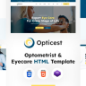 Opticest | Optometrist & Eyecare HTML Template
