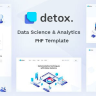 Detox - Data Science & Analytics PHP Template