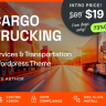 Cargo Trucking - Transportation Services & Logistics WordPress Theme
