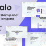 Evalo - Minimal SaaS Startup & Agency Html Template