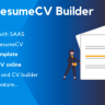 GoResumeCV - SAAS Resume Builder Online