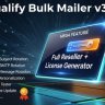 Qualify Bulk Mailer - Bulk Email Sender Software + Full Reseller + (License Generator)