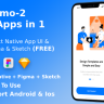 CaMo-2 React Native Kit 6 Apps in 1 Template | React Native | Figma + Sketch FREE