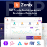 Zenix - Crypto Bootstrap PHP Admin Dashboard Template