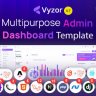 Vyzor – Multipurpose Admin & Dashboard Template