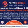 NewsLooks SAAS | OpenAI Powered News & Magazines Multi-Tenancy SAAS CMS