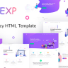 Pexp: Corporate Business Agency Bootstrap 4 Template