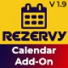Rezervy - Drag & Drop, Month, Week, Day , List View & Filters Appointments Calendar (Add-On)