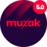 Muzak - Music WordPress theme