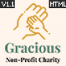Gracious - Charity and Donation HTML Template