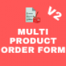 Multi Product Order Form 2