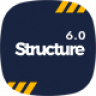 Structure - Construction Industrial Factory WordPress Theme