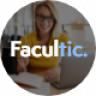Facultic - Online Education Courses WordPress Theme