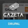 Gazeta - News & Magazine Drupal 9 Theme