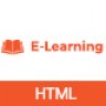 E-LEARNING Online Education Bootstrap HTML Template