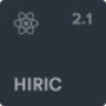 Hiric - React Landing Page Template