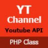 YT Channel - YouTube Channel And Video Details API V3 PHP Class
