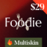 Foodie - Food & Wine Elementor Multiskin WordPress Theme