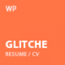 Glitche - CV WordPress Theme