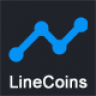 LineCoins - React Cryptocurrency Live Tracker