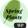 Spring Plants - Gardening & Houseplants WordPress Theme