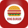 KING BURGER restaurant with Ingredients & delivery boy full android application