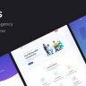 Emaus | SaaS App and Startup Elementor WordPress Theme