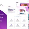 Aulian Landing Page Responsive Blogger Template